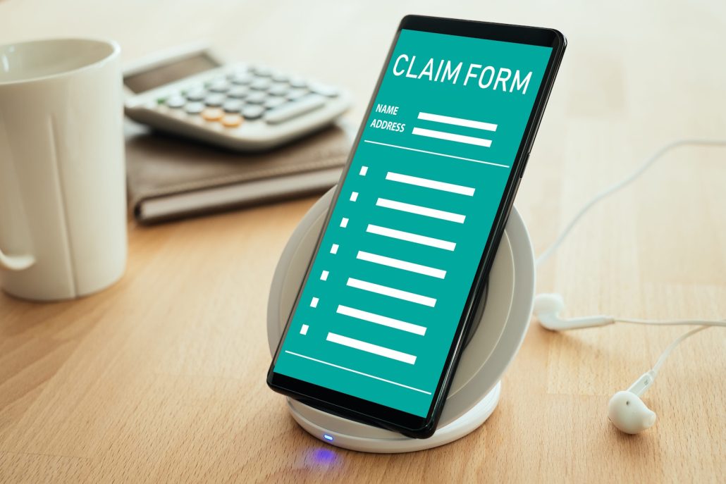 Claim form