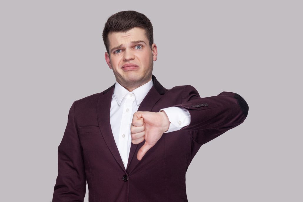 Dislike social media post