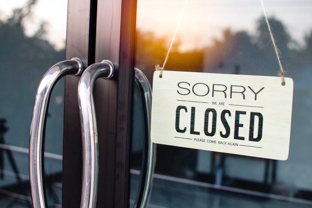Closed business
