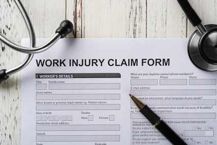 Work Injury Claim Form